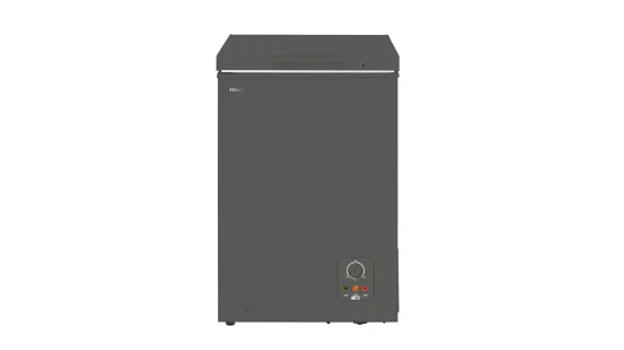 Congélateur Hisense 96L FC12DD, compact et horizontal, avec une capacité de stockage de 96L