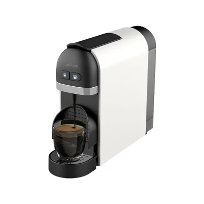 Machine à Café Capsule Nespresso ENDURO 600ml – Blanc et Noir