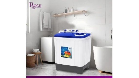 Machine à Laver ROCH 14KG Semi-Automatique RWM140TTJ(W) – Puissante et Durable – Image 2