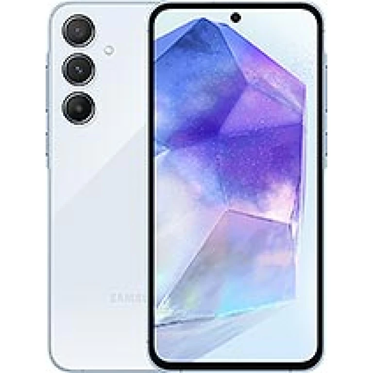 Image du Samsung Galaxy A57 128Go 8Go RAM noir avec écran allumé
