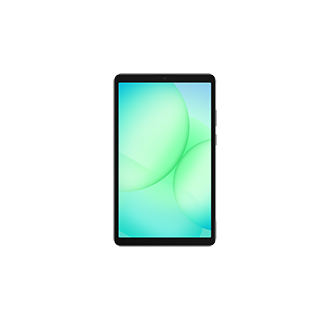 Tablette Samsung Galaxy Tab A11 8 pouces noir avec écran allumé