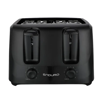 Grille-Pain ENDURO 4 Tranches 1400W – Couleur Noir