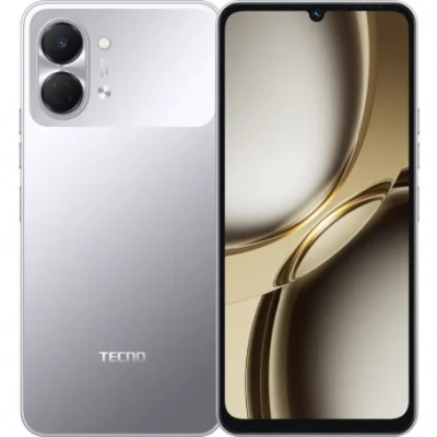 Photo du TECNO POP 20 4G - Smartphone noir avec écran tactile et caméra arrière
