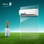 HISENSE SPLIT INVERTER AS-
18TW4SLUHBW R410A BLANC WIFI – Image 2