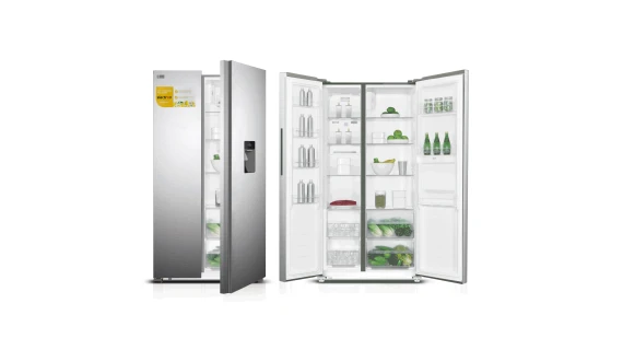 Réfrigérateur Side by Side Elactron EL-55SBSX 433L fontaine