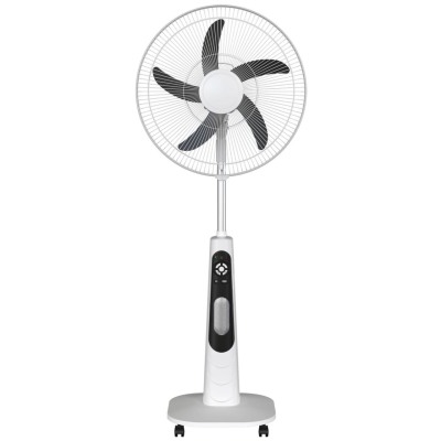 Ventilateur Rechargeable Regal 16" RC16 – Sur Pied, Télécommande, LED, USB