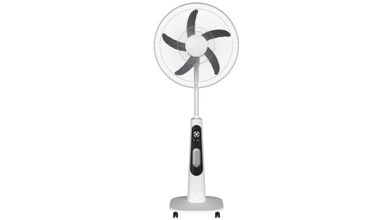 Ventilateur Rechargeable Regal 16" RC16 – Sur Pied, Télécommande, LED, USB