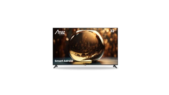 Téléviseur 32 pouces 4K avec écran plat et design élégant