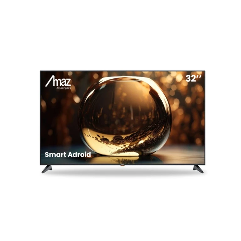 Téléviseur 32 pouces 4K avec écran plat et design élégant