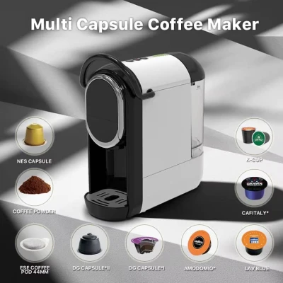 Machine à Café MAXIMUS 4 en 1 Multi-Capsule SDDM-W542 Noir Blanc – Image 3