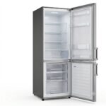 Réfrigérateur FINIX Combiné 3 Tiroirs 420 Litres Brut Gris Noir FIN420 Defrost – Image 2