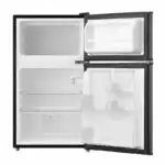Réfrigérateur KUMTEL 2 Portes 87 Litres Brut Noir HTMF-90EB Compact – Image 2