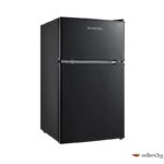 Réfrigérateur KUMTEL 2 portes 87L noir avec froid statique