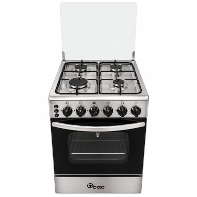 Cuisinière CAC 4 Feux 50x50 Full Option Inox