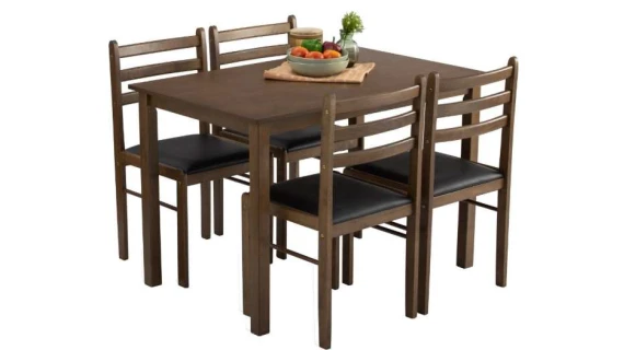 Ensemble Salle à Manger Wald – Table + 4 Chaises Bois
