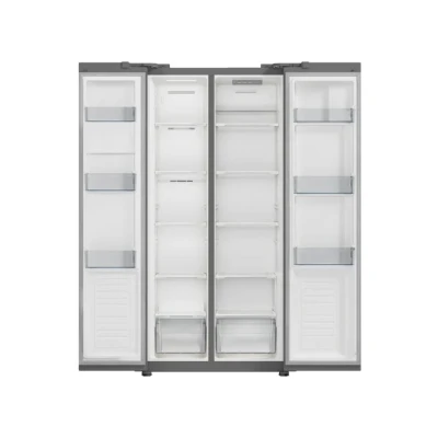 Réfrigérateur Hisense Side by Side 428L Inox – Image 3
