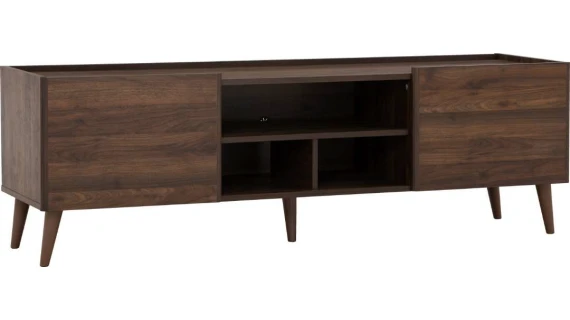 Meuble TV Inglewood 1.5m – Columbia Noyer Fumé