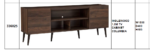Meuble TV Inglewood 1.8m – Columbia – Image 2
