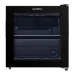 Congélateur vitrine KUMTEL HMB-60 noir de 44 litres avec porte vitrée panoramique