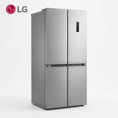 RÉFRIGÉRATEUR LG SIDE BY SIDE 4 PORTES 550L INVERTER GRIS GCFB50PLAM