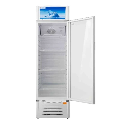 Réfrigérateur Vitrine MIDEA 1 Porte 220 Litres Brut  HS281SN No Frost Blanc – Image 2