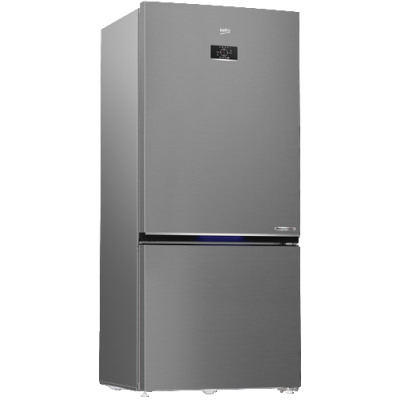 Réfrigérateur BEKO Combiné No Frost 730 Litre brut Gris –ProSmart™ Inverter  A++RCNE730E40SXP