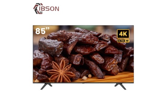 Téléviseur Ibson 85 Pouces 4K avec écran Smart Android et technologie HDR10