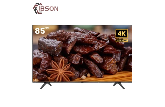 Téléviseur Ibson 85 Pouces 4K avec écran Smart Android et technologie HDR10