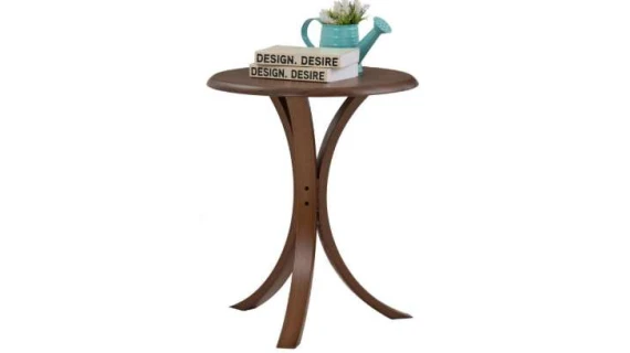 Table d'Appoint Damai – Ronde Design Bois Naturel