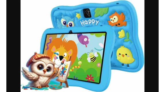 Tablette TELZEAL P103 S avec écran 10,1 pouces HD et coque de protection