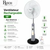 Roch RSF-916RM-B ventilateur rechargeable avec brumisateur eau