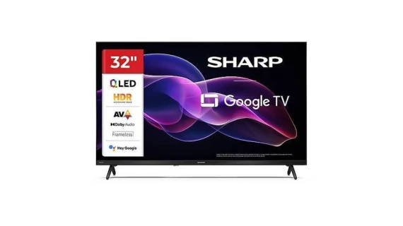 Sharp Google TV 32 pouces 2T-C32GH HD Ready Android 11 noir