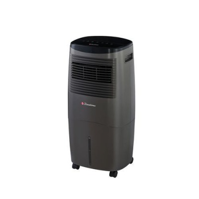 Ventilateur à eau Binatone BAC-201 de couleur noire avec un réservoir d'eau de 20 L et une télécommande