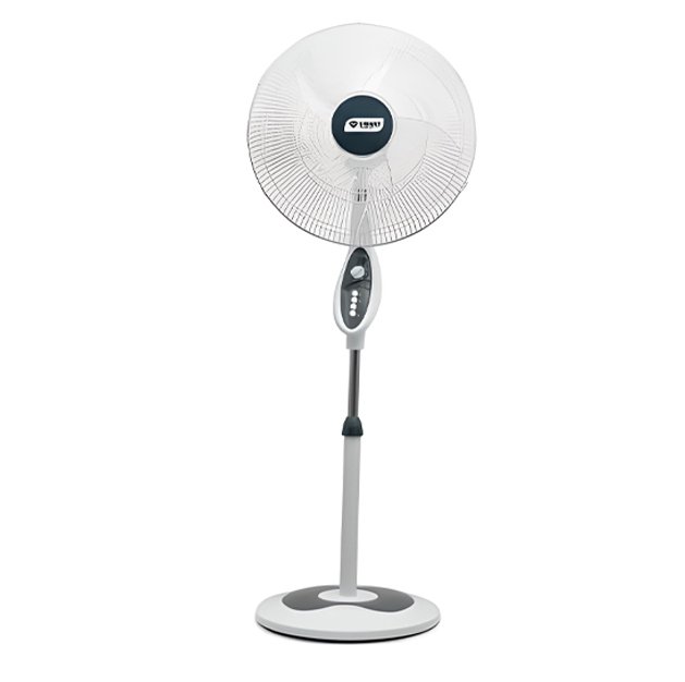 Ventilateur sur pied Smart Technology STV1840C de 18 pouces avec télécommande et pied télescopique