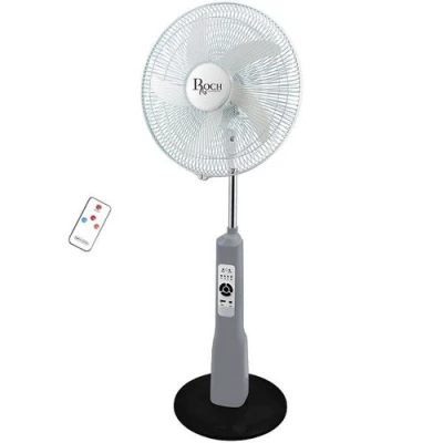 Roch RSF-918R-B ventilateur rechargeable vue de côté
