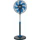 Ventilateur sur pied Smart Technology 12" en plastique ABS avec un pied stable et une interface de contrôle