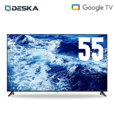 Téléviseur DESKA 55" Smart TV 4K avec écran Ultra HD et son Dolby Audio