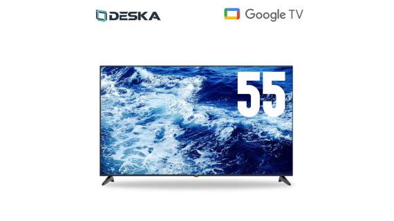 Téléviseur DESKA 55" Smart TV 4K avec écran Ultra HD et son Dolby Audio