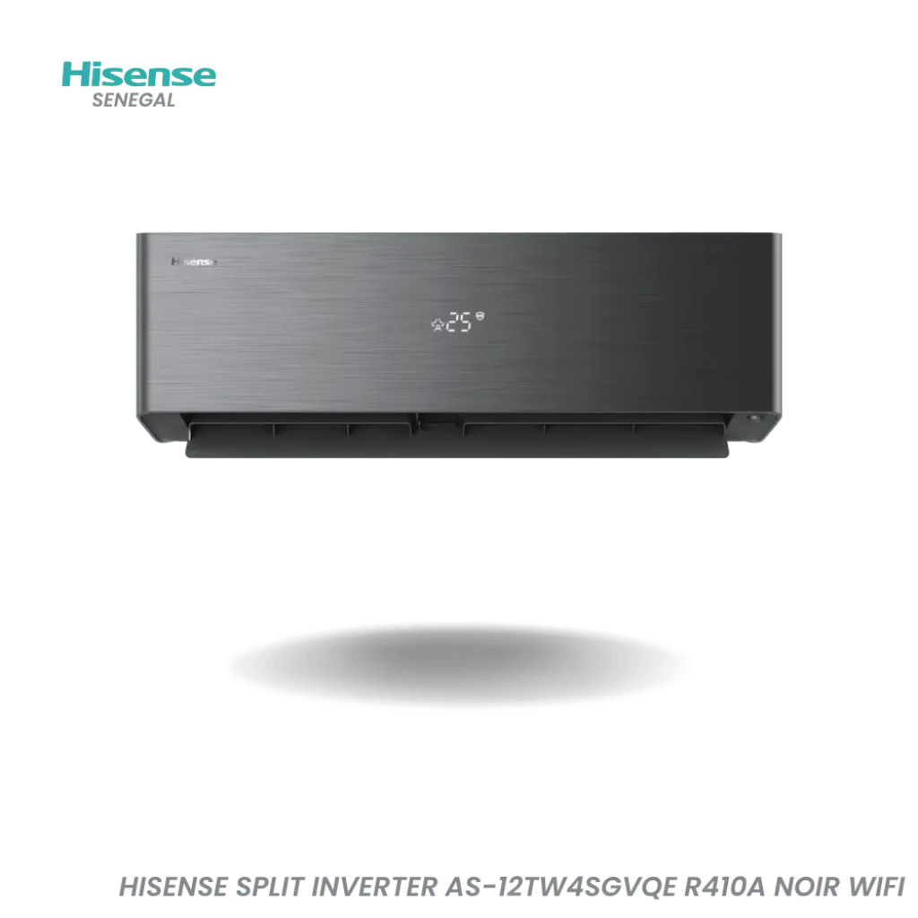 Hisense Split Inverter AS-12TW4SLUHBB 12000 BTU Noir WiFi