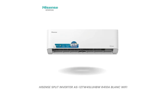 Hisense Split Inverter AS-12TW4SLUHBW 12000 BTU R410A Blanc WiFi
