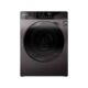 Machine à laver SHARP 10,5Kg Inverter ES-FS1054KJZ-G de couleur blanche avec un écran LCD et des boutons de commande
