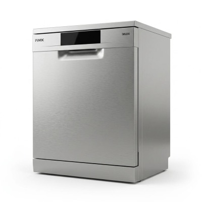 Lave-Vaisselle FINIX DWA32DS 13 Couverts Gris – 8 Programmes, Économie d'Énergie A++