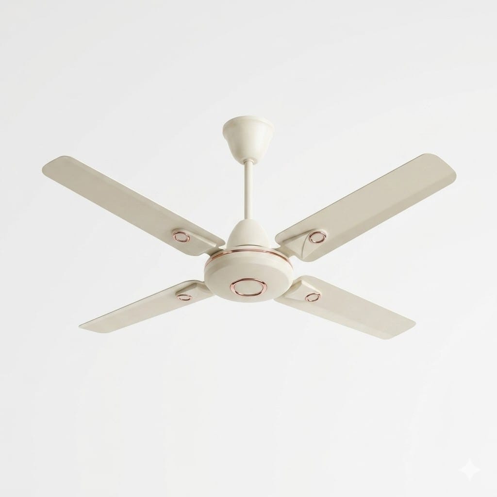 Ventilateur Plafonnier REGAL RX56DECO 56 Pouces Ivoire Beige