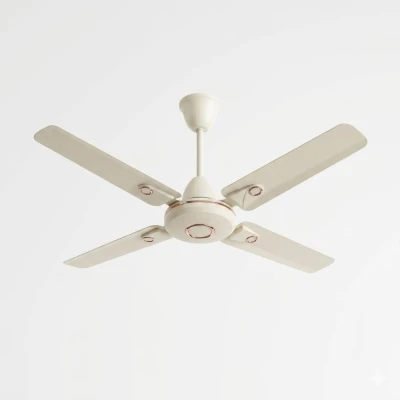 Ventilateur Plafonnier REGAL RX56DECO 56 Pouces Ivoire Beige