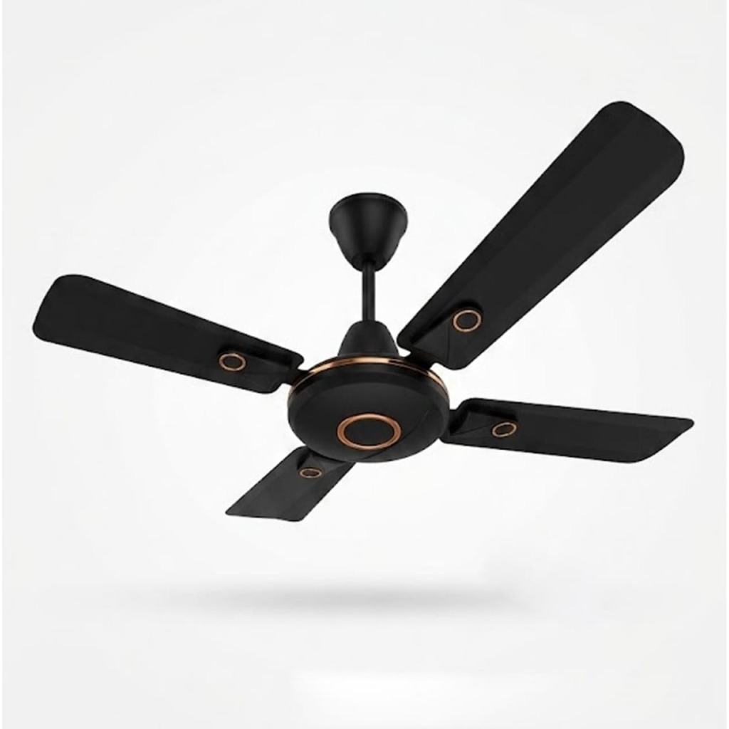 Ventilateur Plafonnier REGAL RCF48 48 Pouces Noir, modèle moderne et élégant pour une ventilation puissante et silencieuse