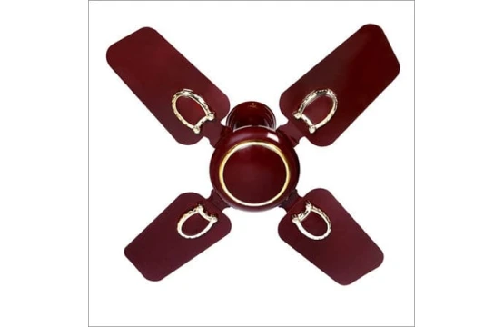 Ventilateur plafonnier REGAL RX24 marron avec 4 hélices