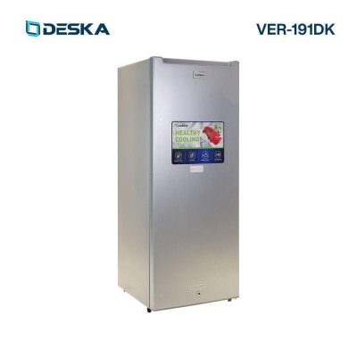 Congélateur Vertical Deska VER-191DK gris avec 6 tiroirs