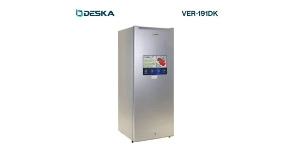 Congélateur Vertical Deska VER-191DK gris avec 6 tiroirs