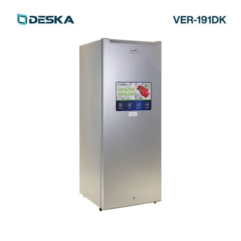 Congélateur Vertical Deska VER-191DK gris avec 6 tiroirs