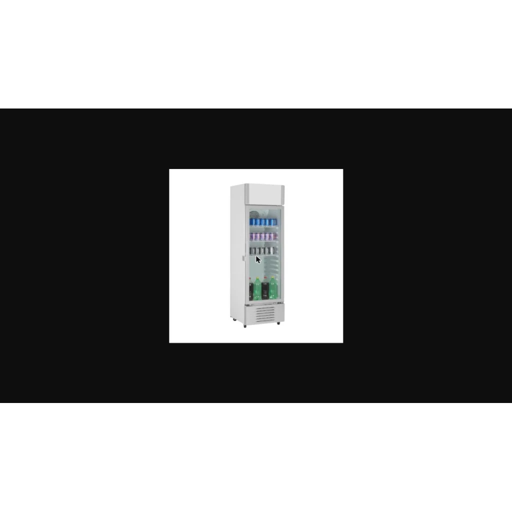 Réfrigérateur Vitrine Hisense FL30FC avec porte en double verre trempé et éclairage LED intégré
